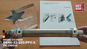 FESTO ROUND CYLINDER DSNU-32-160-PPV-A PN.196026