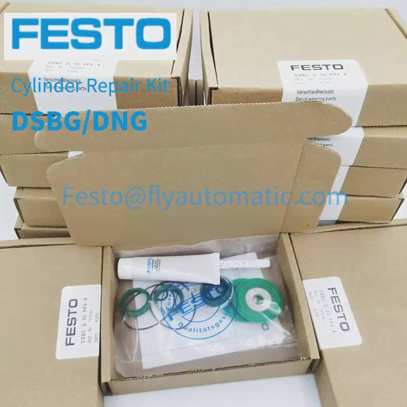 Воздушный цилиндр Festo DSBG, Ремонтный комплект DSBCG-50 753090 753091 (art.: 3920be51aa0c5)-4