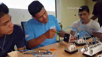 Partes✅ de Válvulas Neumatica 5/2 Biestable Simulacion en Software FESTO FluidSim #tecnología🚀🔌