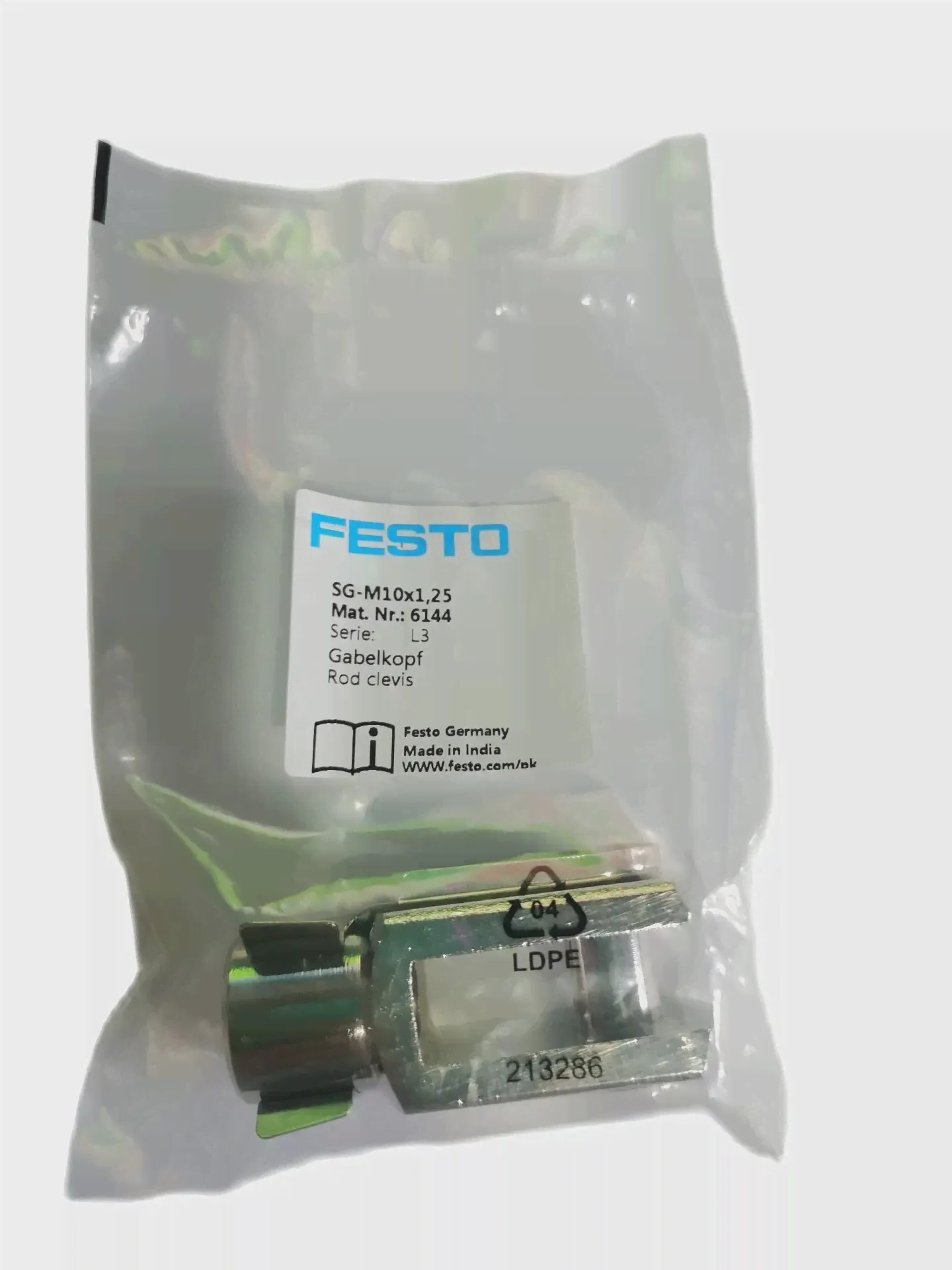 Зажим для штанги FESTO SG-M12X1, 25 6145 SG-M16X1, 5 6146 SG-0