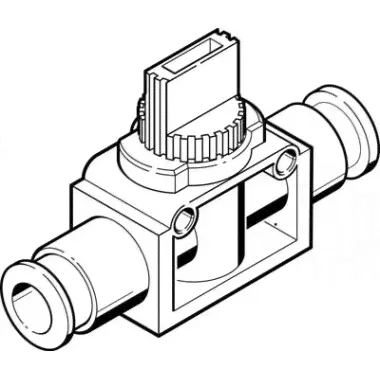 Отсечной клапан FESTO HE-3-QS-6-0
