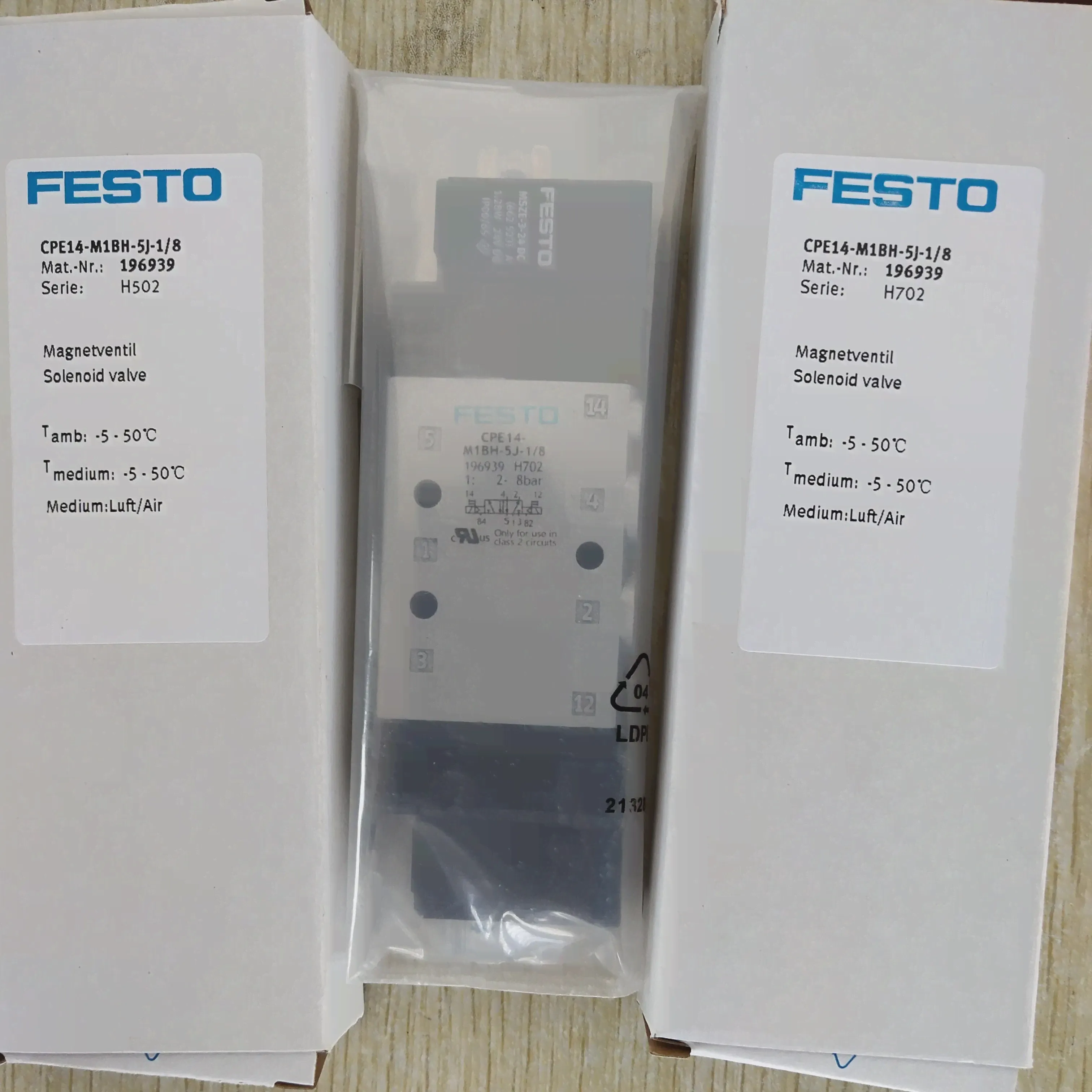 Соленоидный клапан Festo CPE14-M1BH-5J-1/8 196939 CPE14 CPE