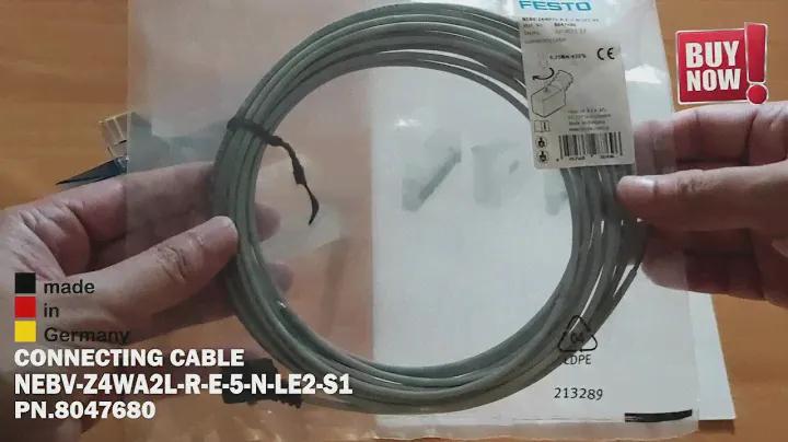 FESTO CONNECTING CABLE NEBV-Z4WA2L-R-E-5-N-LE2-S1 PN.8047680