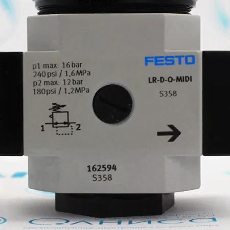 LR-1/2-D-O-MIDI Регулятор давления Festo-1