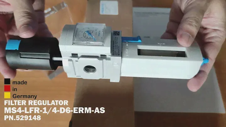 FESTO FILTER REGULATOR MS4-LFR-1/4-D6-ERM-AS PN.529148