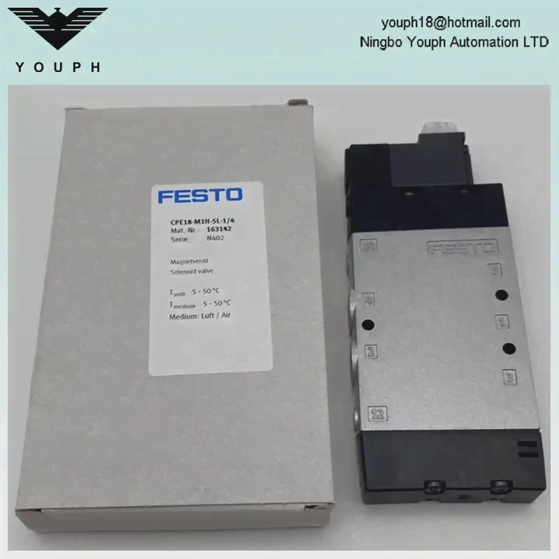 Электромагнитный клапан FESTO CPE18-M1H-5L-1/4 163142 CPE