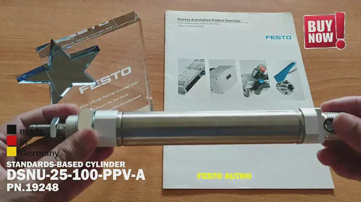 FESTO STANDARDS-BASED CYLINDER DSNU-25-100-PPV-A PN.19248