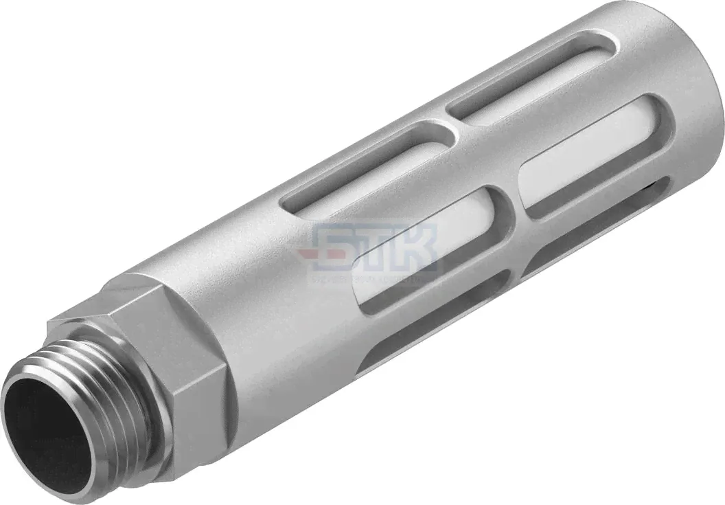 Глушитель алюминиевый резьбовой Festo U-1/2-B-NPT-0