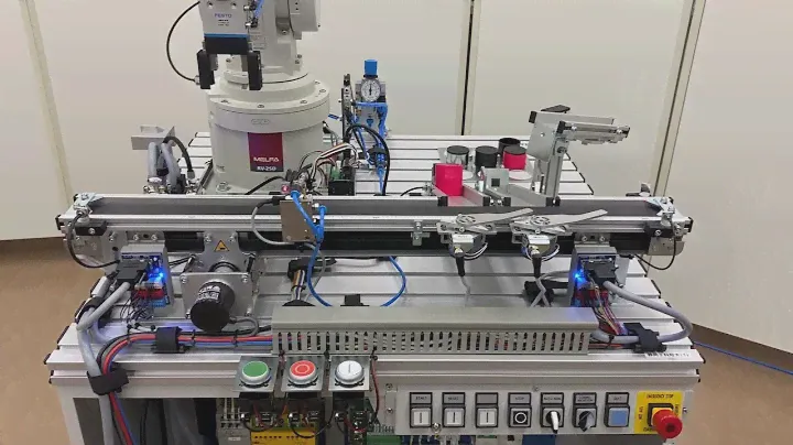 Festo MPS Robot station ConveyorTracking