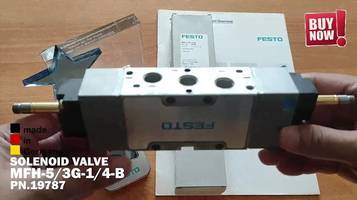 FESTO SOLENOID VALVE MFH-5/3G-1/4-B PN.19787
