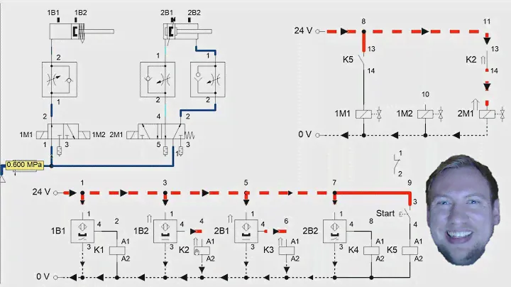 Pneumatics: Electric Control | FESTO FluidSIM Part 3
