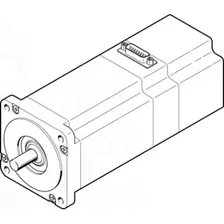 Шаговый двигатель FESTO EMMS-ST-87-L-SB-G2