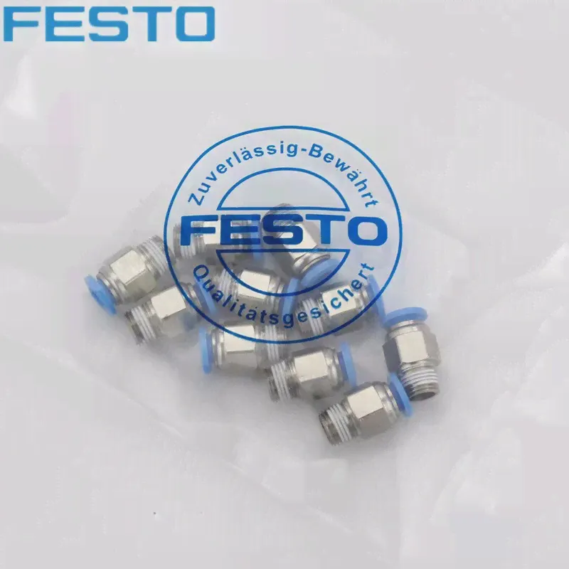 10 шт., QST соединения FESTO, фитинги для фотооборудования8-14-38-12-4-6-8-10-12 153130 130804 (art.: 3920c14ffdd96)-1