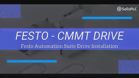 Festo Servo Motor Tutorial - CMMT-ST-C8-1C-EP-S0 Festo Automation Suite Drive Software Installation