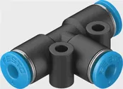 Тройник с цанговым зажимом Festo QST-6-4
