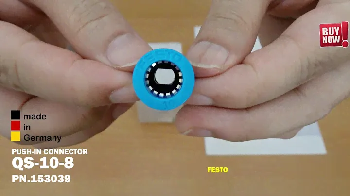 FESTO PUSH-IN CONNECTOR QS-10-8 PN.153039