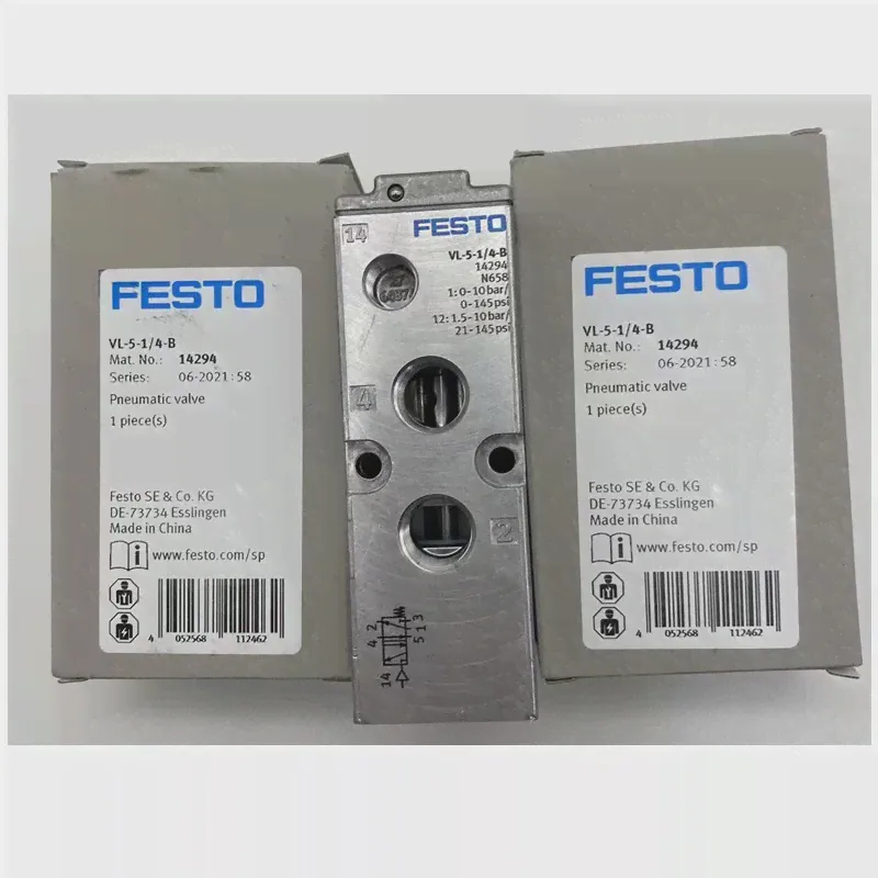 Оригинальный пневматический клапан Vl-5-1/4- b 14294 для FESTO