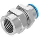190657 QSSF-1/2-16-B Штуцер цанговый для панельного монтажа FESTO