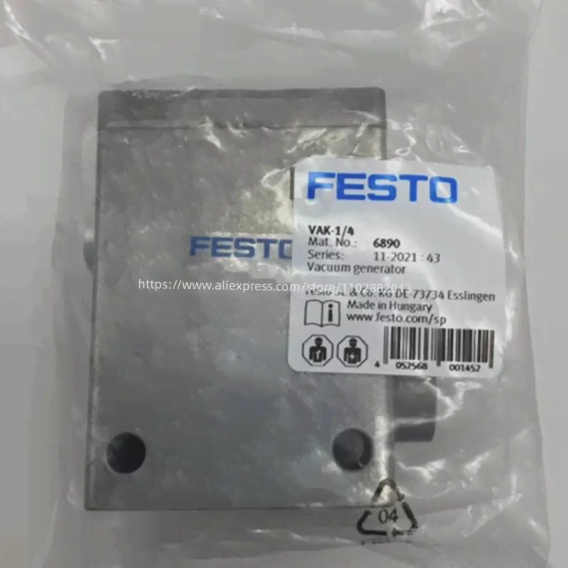 Вакуумный генератор FESTO vak-1/4 6890-0