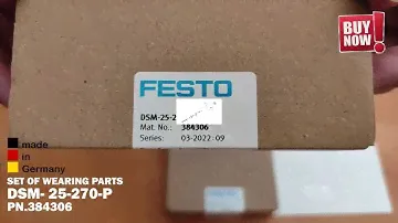 FESTO SET OF WEARING PARTS DSM-25-270-P PN.384306
