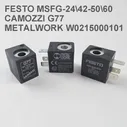 FESTO MSFG-24 42-50 60 CAMOZZI G77 Металлообработка W0215000101 воздушный клапан соленоидная катушка 24 В постоянного тока (art.: 3920c232bdbf6)