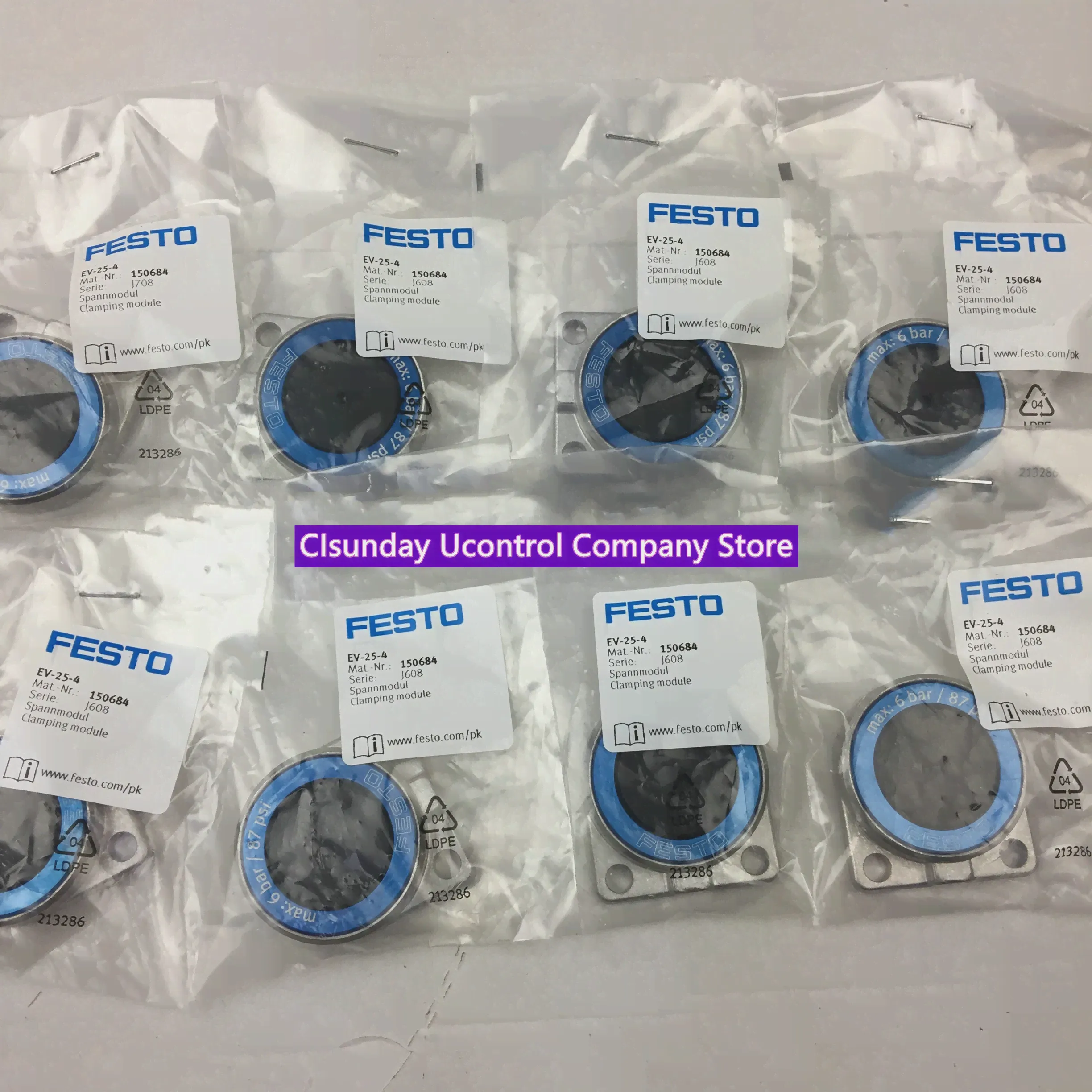 Новый оригинальный мембранный цилиндр FESTO EV-12-3 EV-16-4 EV-20-4 EV-25-4 EV-32-5 EV-40-5