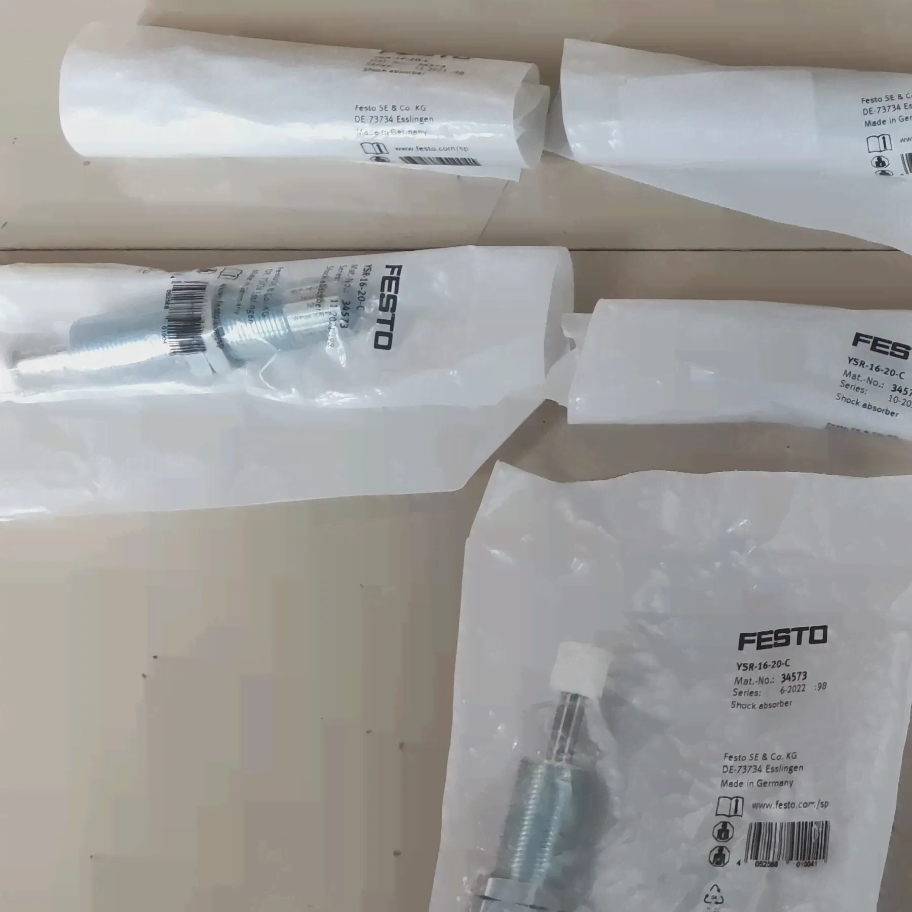 Оригинальный ход Festo 20 мм гидравлический буфер буфер YSR-16-20-C 34573 YSR-0