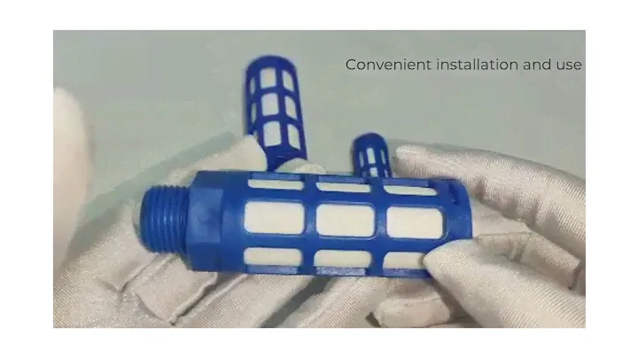 PSU Type Air Valve Muffler Pneumatic Plastic Silencer