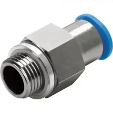 Цанговый штуцер с резьбой, самозапирающийся FESTO QSK-G1/4-10