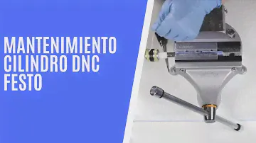 🛠 como hacer MANTENIMIENTO a CILINDRO NEUMATICO | 👨🏼‍🔧 CAMBIO DE KIT cilindro neumatico DNC FESTO