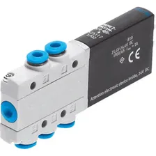 Распределитель с электроуправлением FESTO MHE2-MS1H-5/2-QS-4