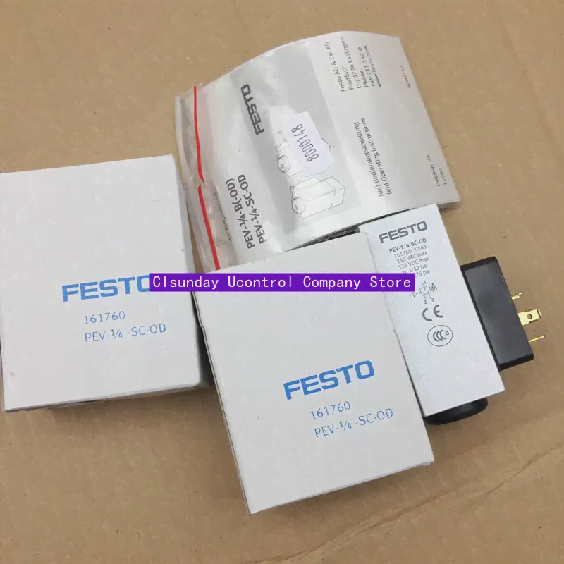 Новый оригинал Festo Pev-1/4-Sc-od 161760