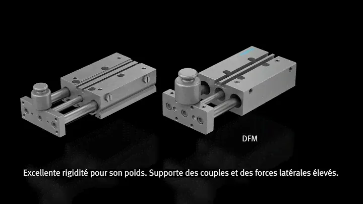 DFM - La nouvelle génération de vérins guidés (Animation) | Festo