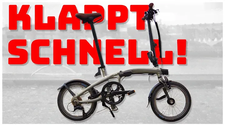 Das GÜNSTIGSTE "echte" Pendler-Faltrad? Decathlon Btwin Fold Light 1 Second im Test