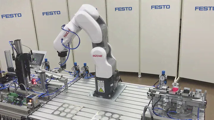 Festo MPS C with Nachi Robot MZ04E 180126