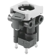 Пневмораспределитель Festo SV/O-3-PK-3x2 с штуцерами серии SV/O