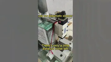 Muffler for pneumatic equipment