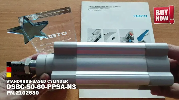 FESTO STANDARDS-BASED CYLINDER DSBC-50-60-PPSA-N3 PN.2102630