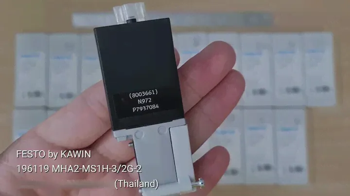 FESTO 196119 MHA2-MS1H-3/2G-2 Solenoid Valve วาล์ว เฟสโต้
