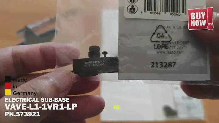 FESTO ELECTRICAL SUB-BASE VAVE-L1-1VR1-LP PN.573921