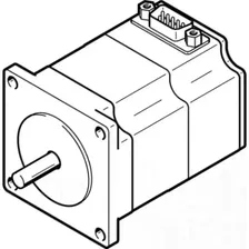 Шаговый двигатель FESTO EMMS-ST-57-S-S-G2