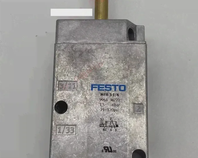 Новый оригинальный Соленоидный клапан FESTO Two MFH Tiger G1/4, резьбовой Соленоидный клапан MFH-3-1/4 9964-0