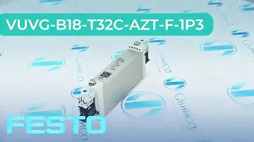 VUVG-B18-T32C-AZT-F-1P3 Распределитель с электромагнитным управлением Festo - Олниса