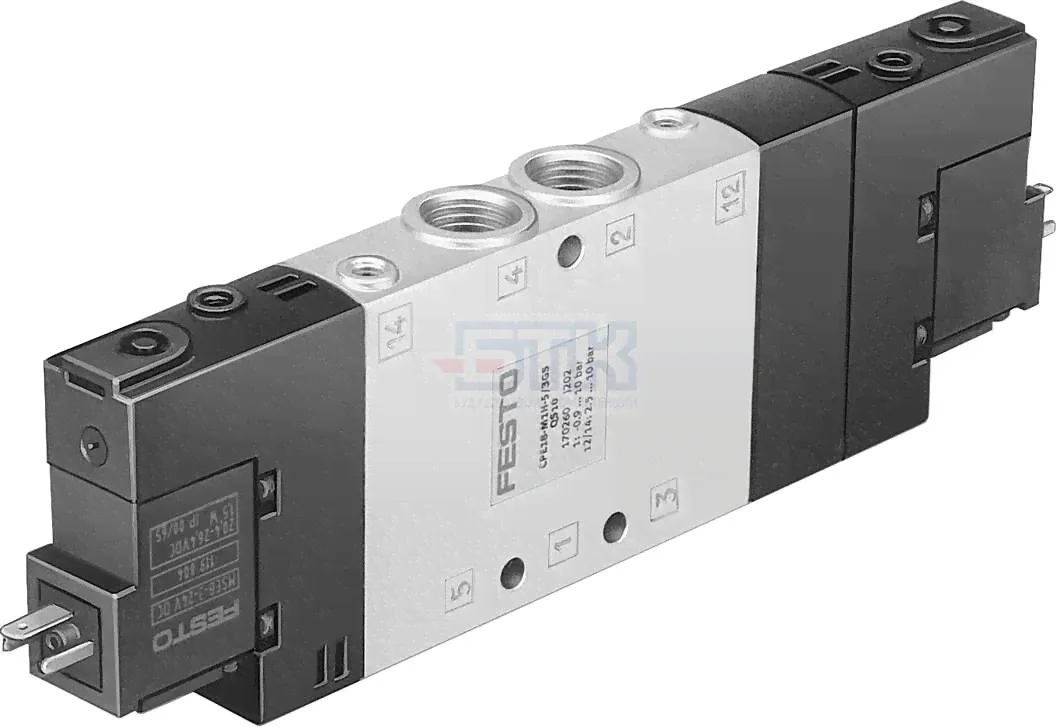 170247 Распределитель с электроуправлением CPE18-M1H-5/3G-1/4 FESTO-0