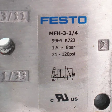 MFH-3-1/4 Распределитель Festo-0