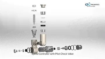 Speed Controller with Pilot Check Valve