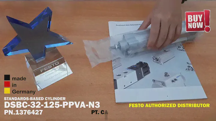 FESTO STANDARDS-BASED CYLINDER DSBC-32-125-PPVA-N3 PN.1376427