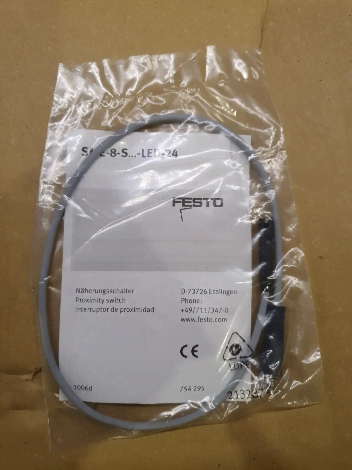 Festo 150857 Proximity Sensors SME-8-S-LED-24