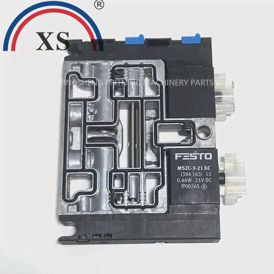 Оригинальный клапан Festo 161417 Воздушный Электромагнитный клапан CPV10-M1H-2X3-OLS-M7 Запчасти Для Печатной машины