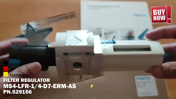 FESTO FILTER REGULATOR MS4-LFR-1/4-D7-ERM-AS PN.529156